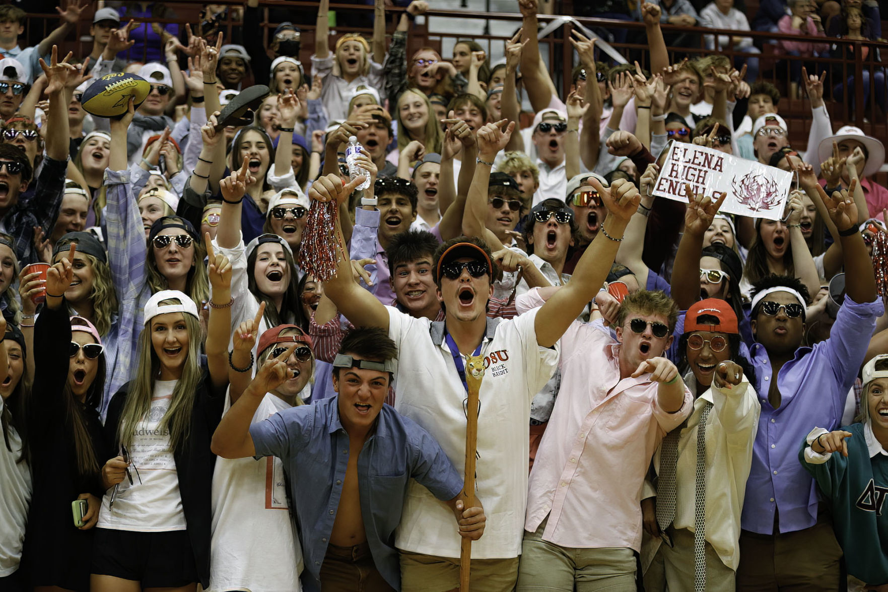 Helena High student section crosstown